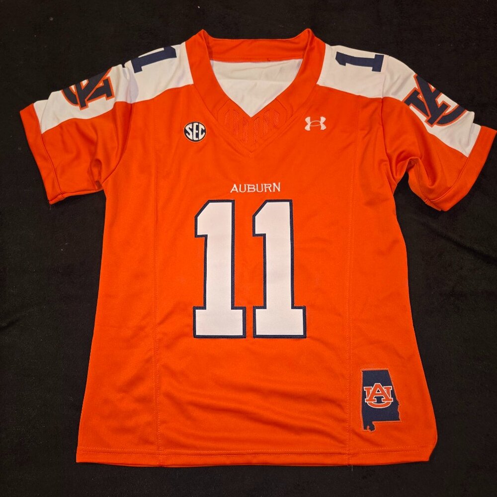 Ladies #11 Jackson Auburn orange jersey 2025